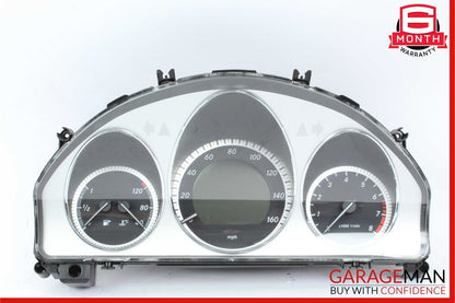 08-11 Mercedes W204 C300 C350 Speedometer Odometer Instrument Cluster Gauge OEM