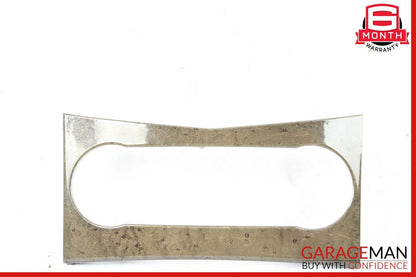08-11 Mercedes W204 C350 C250 A/C Climate Control Switch Trim Bezel Wood OEM