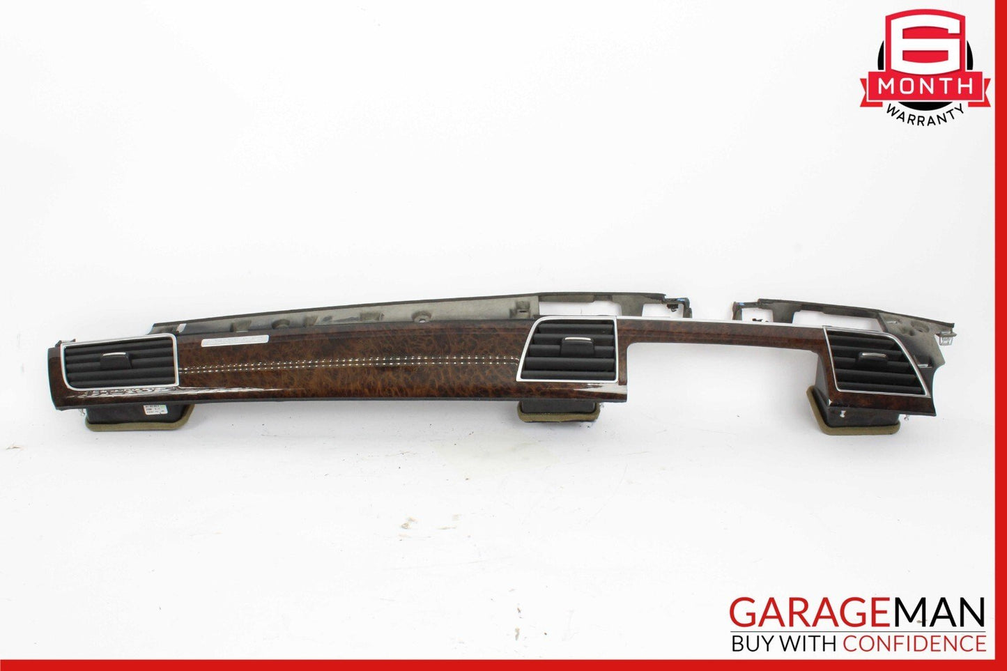 11-18 Audi A8 Dash Board Dashboard Panel Trim w/ AC Air Vent Grille OEM