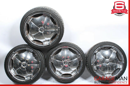 Mercedes W220 S500 S600 CL500 Staggered Wheel Tire Rim Set of 4 Pc R20 8.5x20