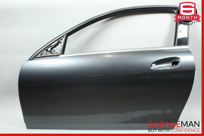 12-14 Mercedes W204 C250 C350 Coupe Front Left Exterior Door Shell Frame Gray