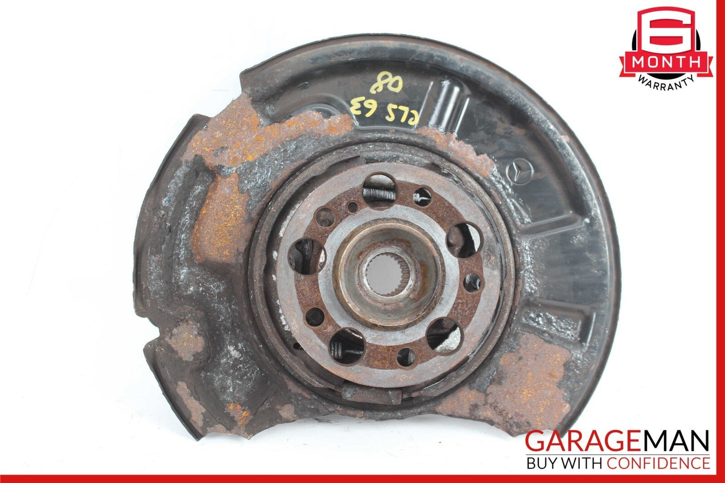 07-11 Mercedes W219 CLS63 AMG E63 Rear Right Spindle Knuckle Hub Bearing OEM
