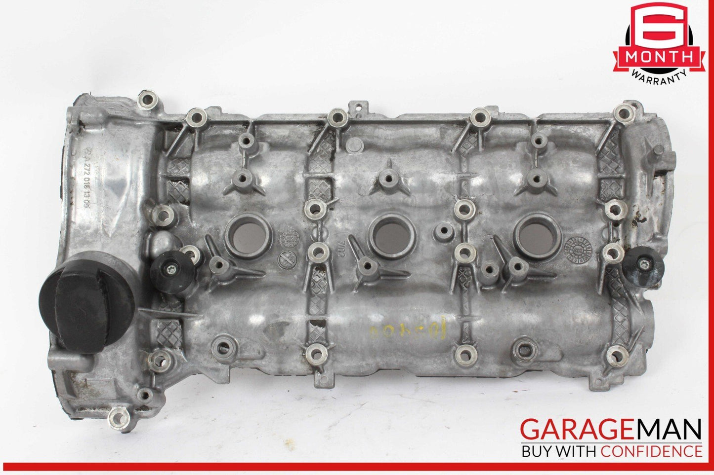 06-13 Mercedes W221 S400 Right Side Engine Motor Cylinder Head Valve Cover OEM
