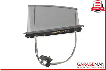14-22 Maserati Quattroporte M156 Rear Left Side Door Window Sun Shade OEM