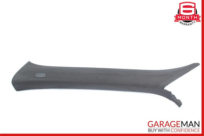 11-18 Porsche Cayenne 958 S Left Side Fairing Upper Pillar Trim Cover Black OEM