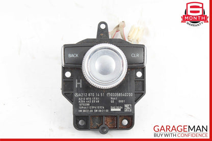 10-13 Mercedes W212 E350 E550 Console Head Unit Controller Knob Multi Switch OEM