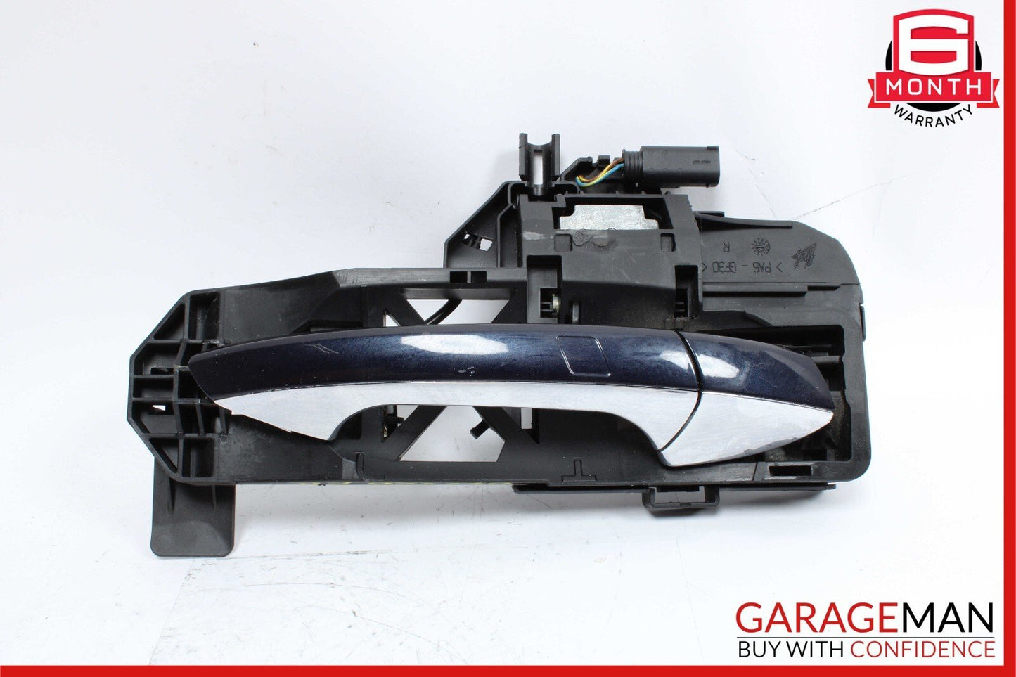 07-13 Mercedes W221 S550 Front Right Exterior Door Handle Keyless Go Blue