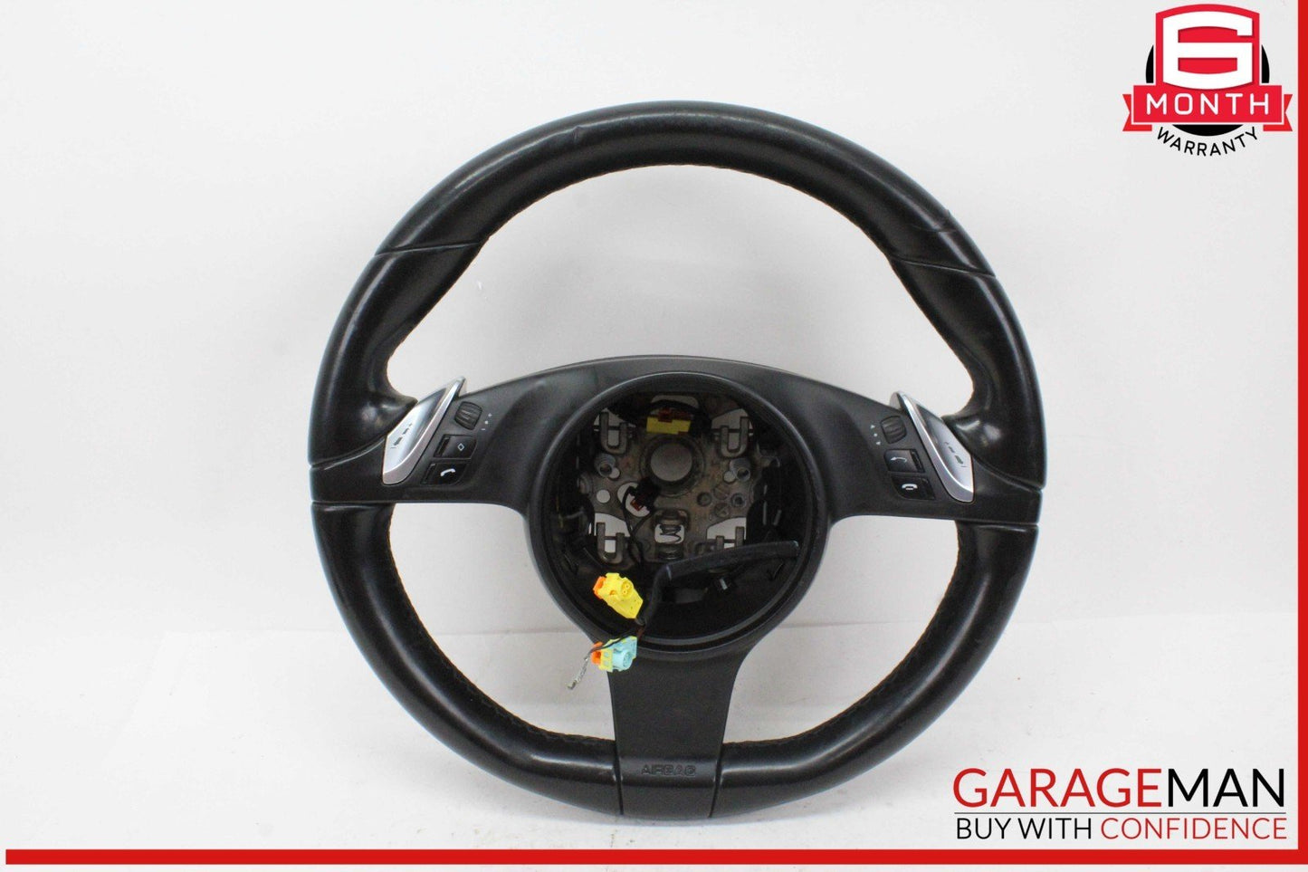 11-14 Porsche Panamera 970 Front Left Side Steering Wheel w/ Paddle Shifters OEM