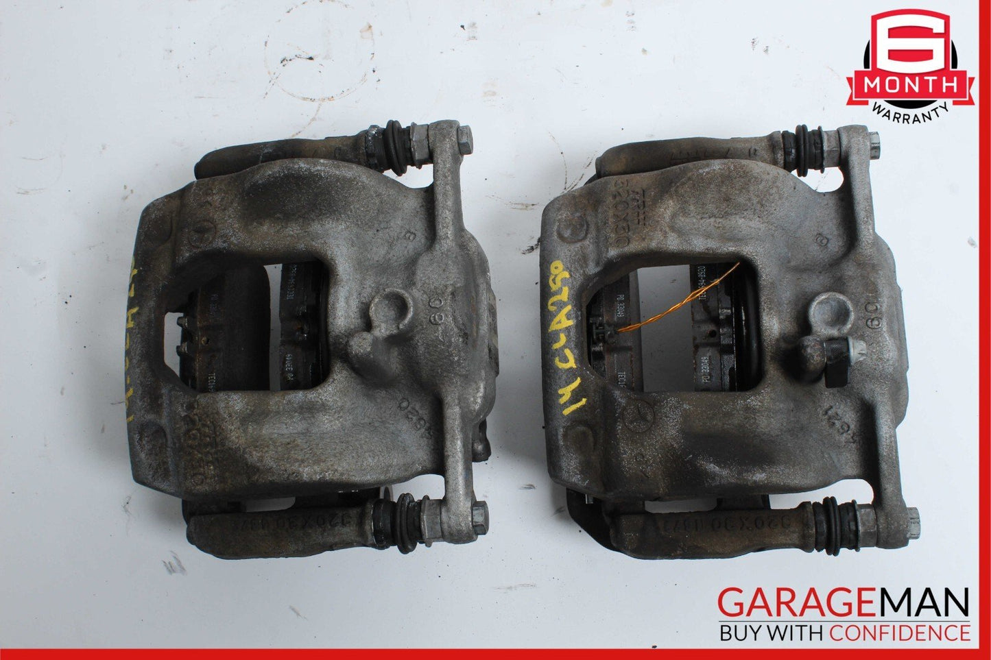 14-19 Mercedes W117 CLA250 Front Right & Left Side Brake Caliper Calipers Set