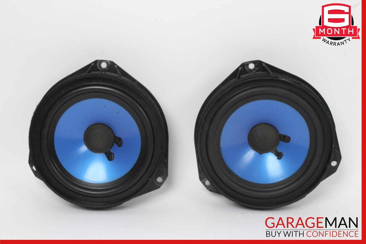 13-19 Fiat 500E Front Right & Front Left Side Door Sound Audio Speaker Set OEM