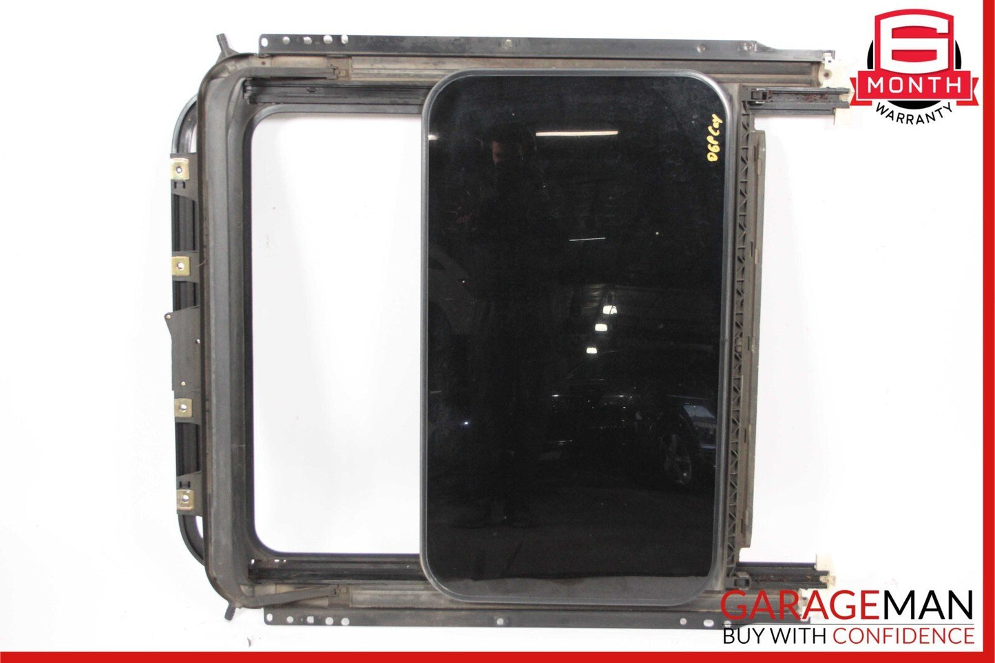 03-10 Porsche Cayenne 955 957 Sunroof Sun Roof Frame Glass Panel Assy
