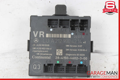 08-18 Mercedes GLK250 C250 E350 Front Right Side Door Controller Module Unit