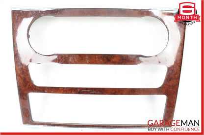 06-12 Mercedes X164 GL450 ML550 Center Console Control Trim Bezel Wood OEM