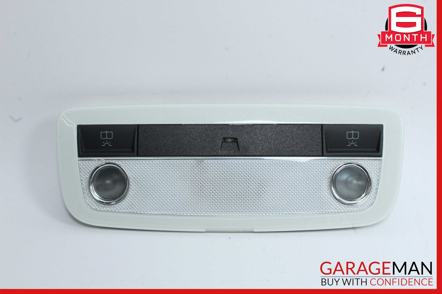 08-21 Mercedes W117 CLA250 C300 GLK350 Rear Overhead Dome Light Black OEM