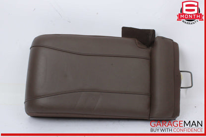 14-17 Mercedes W222 S550 S63 AMG Rear Center Middle Lower Seat Cushion Brown OEM