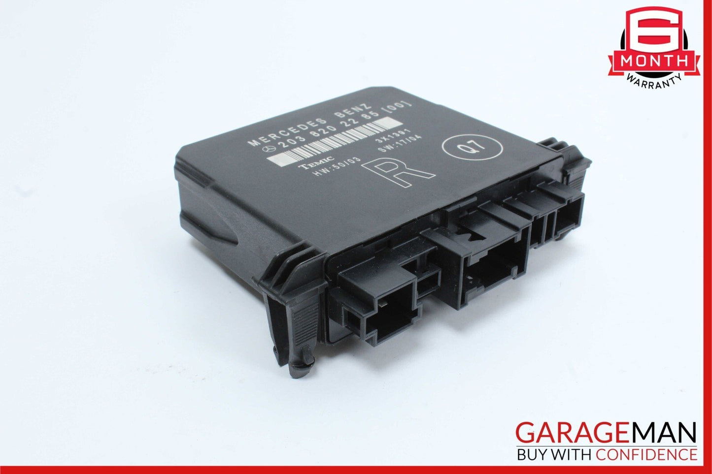 01-07 Mercedes W203 C230 C230 C55 AMG Rear Right Side Door Control Module Unit