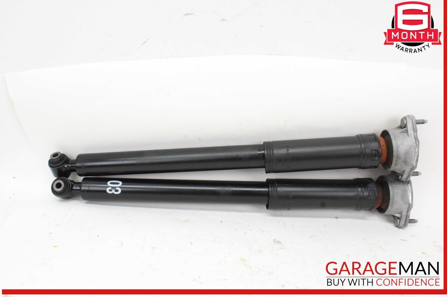 08-14 Mercedes W204 C250 CGI Rear Left & Right Side Shock Absorber Strut Set OEM