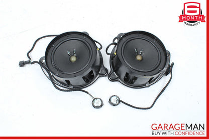 00-06 Mercedes W220 S500 Front Door Audio Sound Speaker Set of 2 Pc OEM
