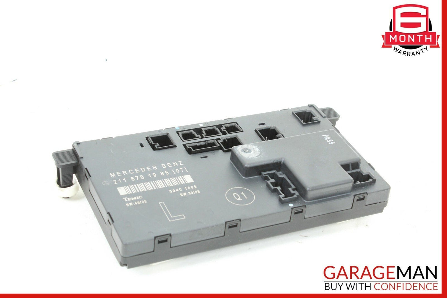 03-09 Mercedes W211 E350 E550 Front Left Driver Side Door Control Module OEM