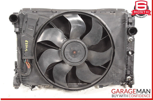 08-18 Mercedes W212 E350 C300 Engine Radiator Cooling Fan Motor Assembly OEM