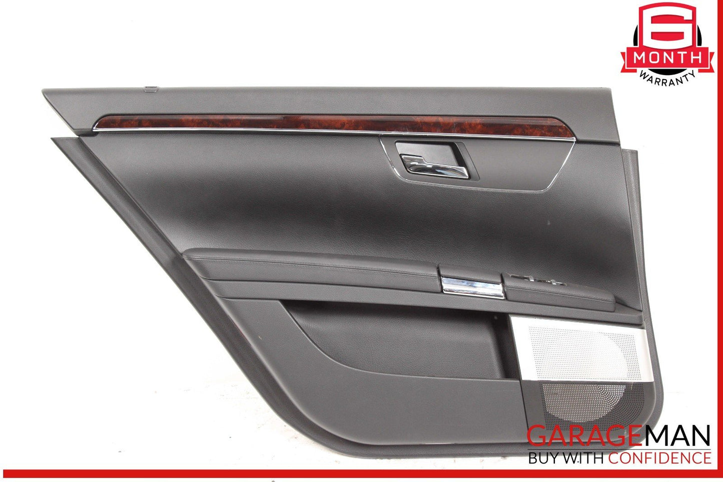 10-13 Mercedes W221 S400 S550 Rear Left Driver Side Interior Door Panel OEM