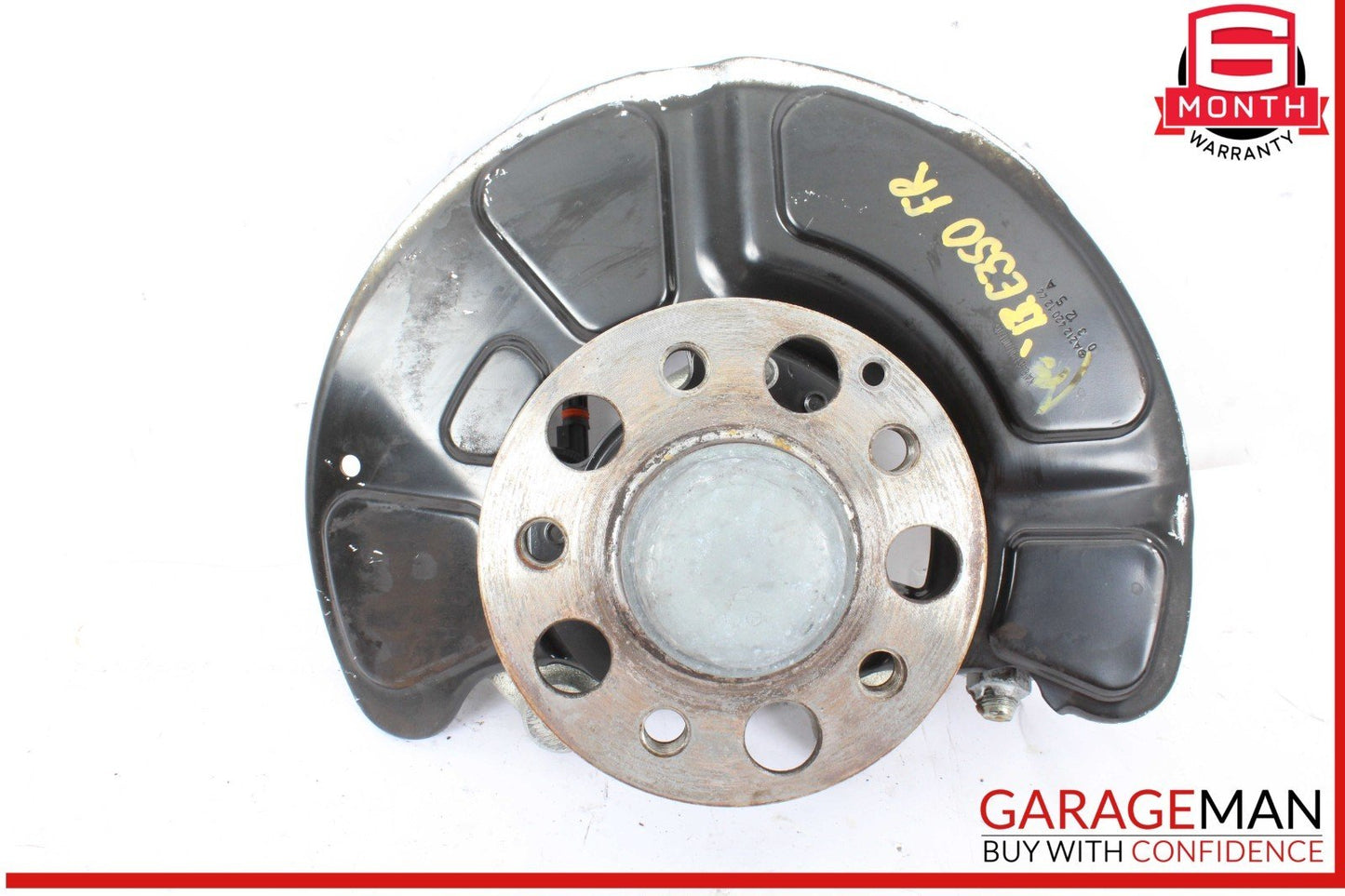 10-16 Mercedes W212 E350 Front Right Passenger Side Spindle Knuckle Wheel Hub