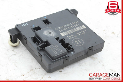 06-11 Mercedes W211 E350 Rear Right Door Control Module 2118703285 OEM