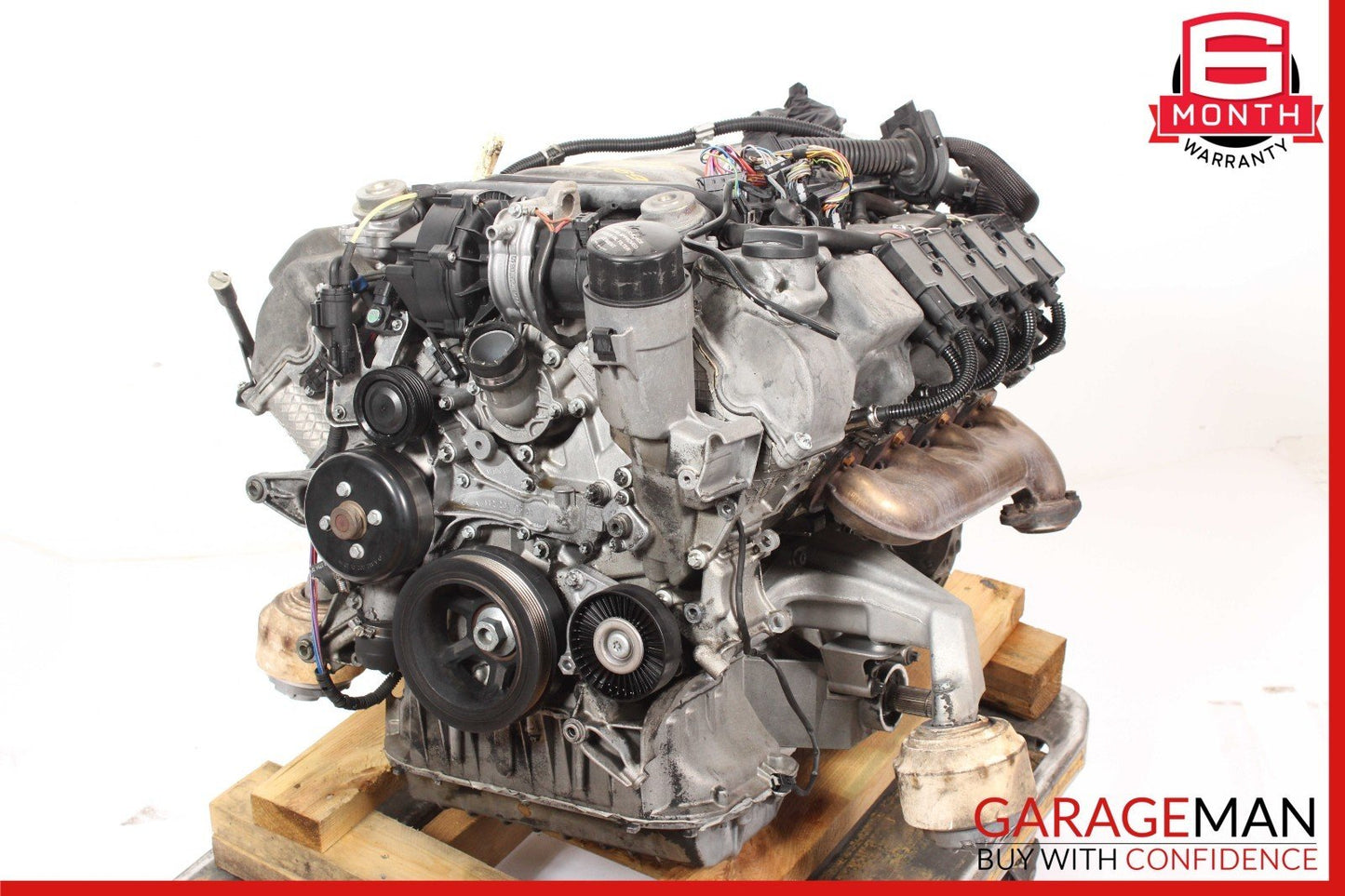 02-06 Mercedes W211 E500 5.0L V8 Complete Engine Motor Block Assy OEM 235k