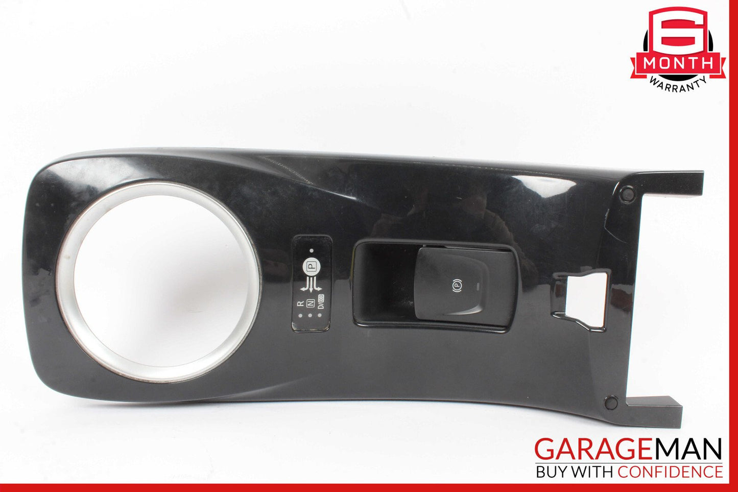 11-12 Nissan Leaf Center Console Shifter Bezel Trim Cover Panel OEM
