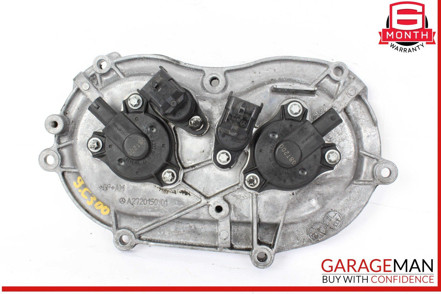 05-13 Mercedes W204 C300 E350 Front Right Engine Timing Chain Cover Plate OEM
