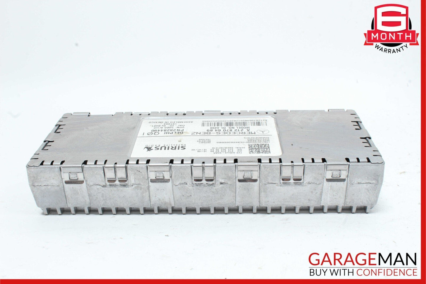 12-15 Mercedes GLK350 SLK350 E350 Sirius Satellite Radio Receiver Control Module