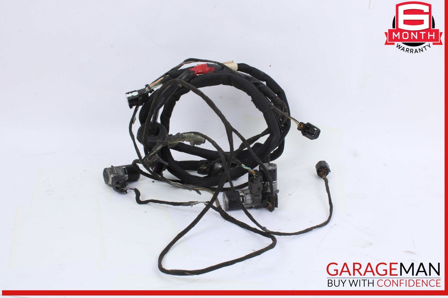 03-08 Maserati Quattroporte M139 Rear Bumper Parking Sensor Wiring Harness OEM