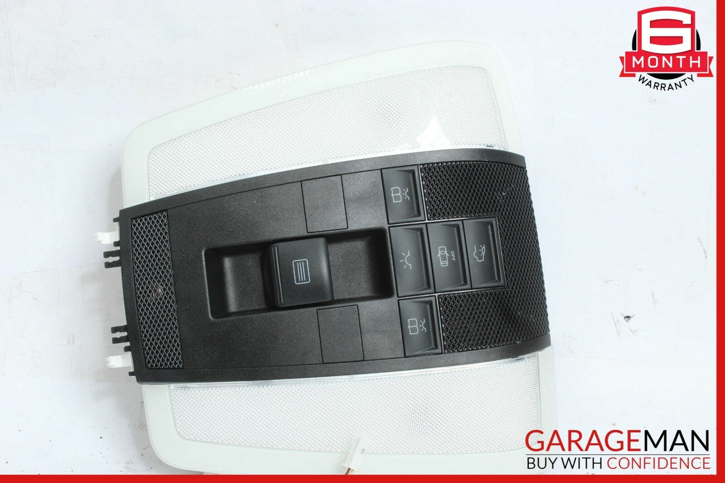 08-11 Mercedes W204 C350 C63 AMG C300 Overhead Dome Light Lamp Assembly Black