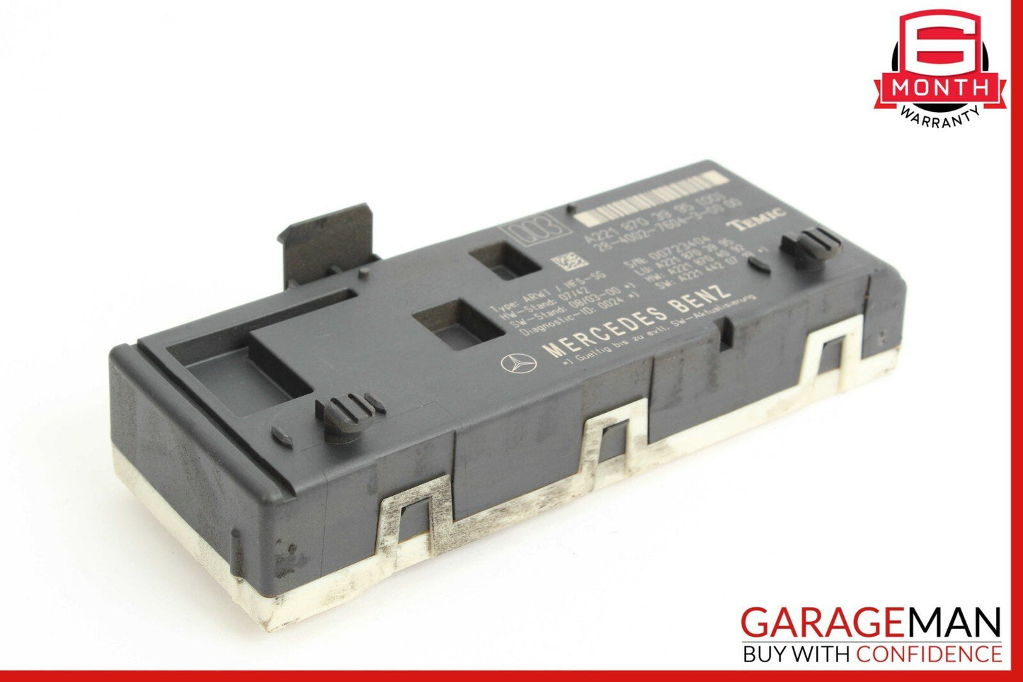 07-13 Mercedes W221 S550 CL550 Trunk Release Remote Open Close Module Unit OEM