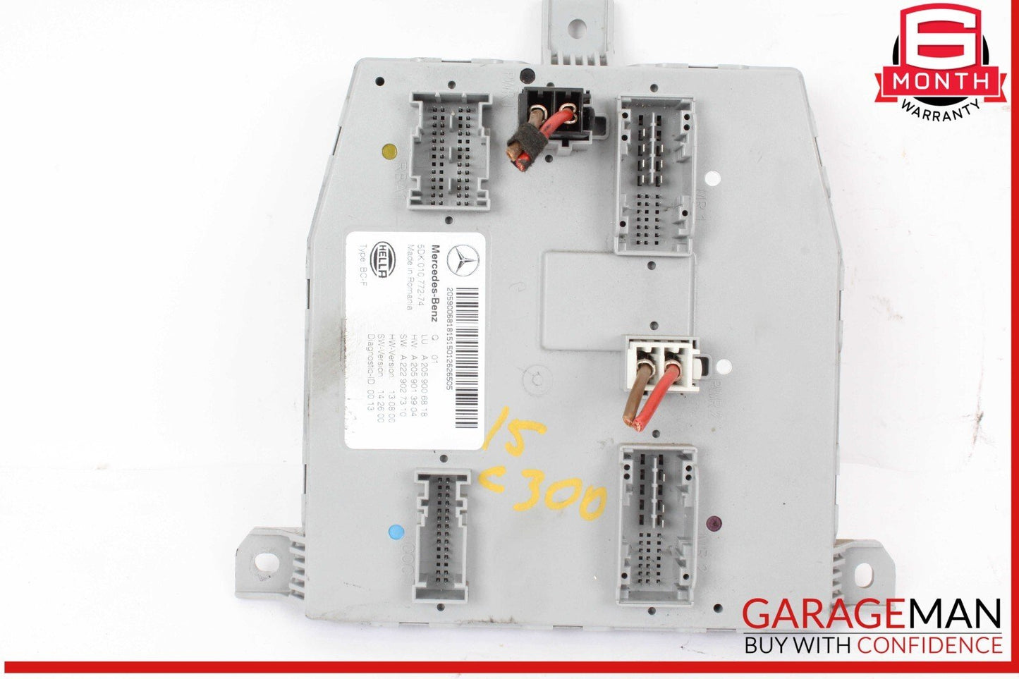 15-18 Mercedes W205 C300 C400 Dashboard Sam Signal Acquisition Module Unit OEM