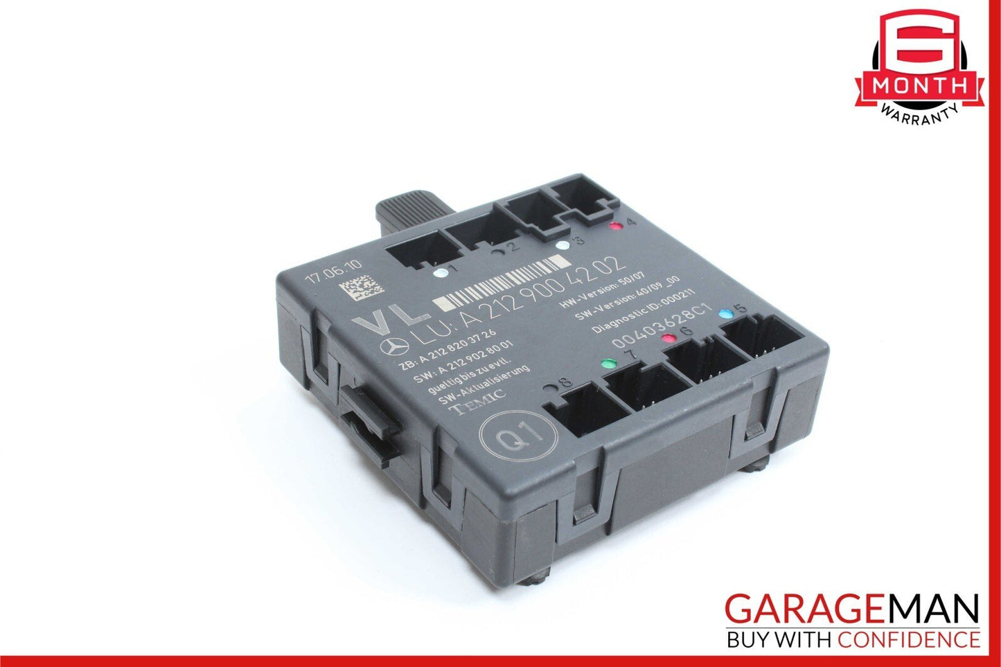 08-18 Mercedes C250 C63 AMG E350 Front Left Driver Side Door Control Module Unit