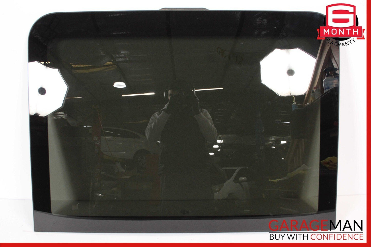 11-17 Porsche Cayenne 958 Front Upper Sunroof Sun Roof Glass Window Panel OEM