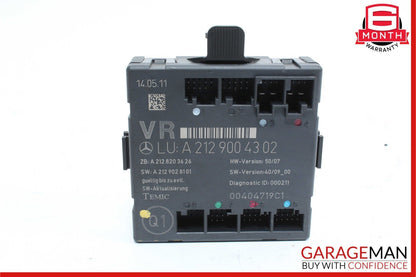 08-18 Mercedes C350 E350 C250 CLS550 Front Right Side Door Control Module Unit