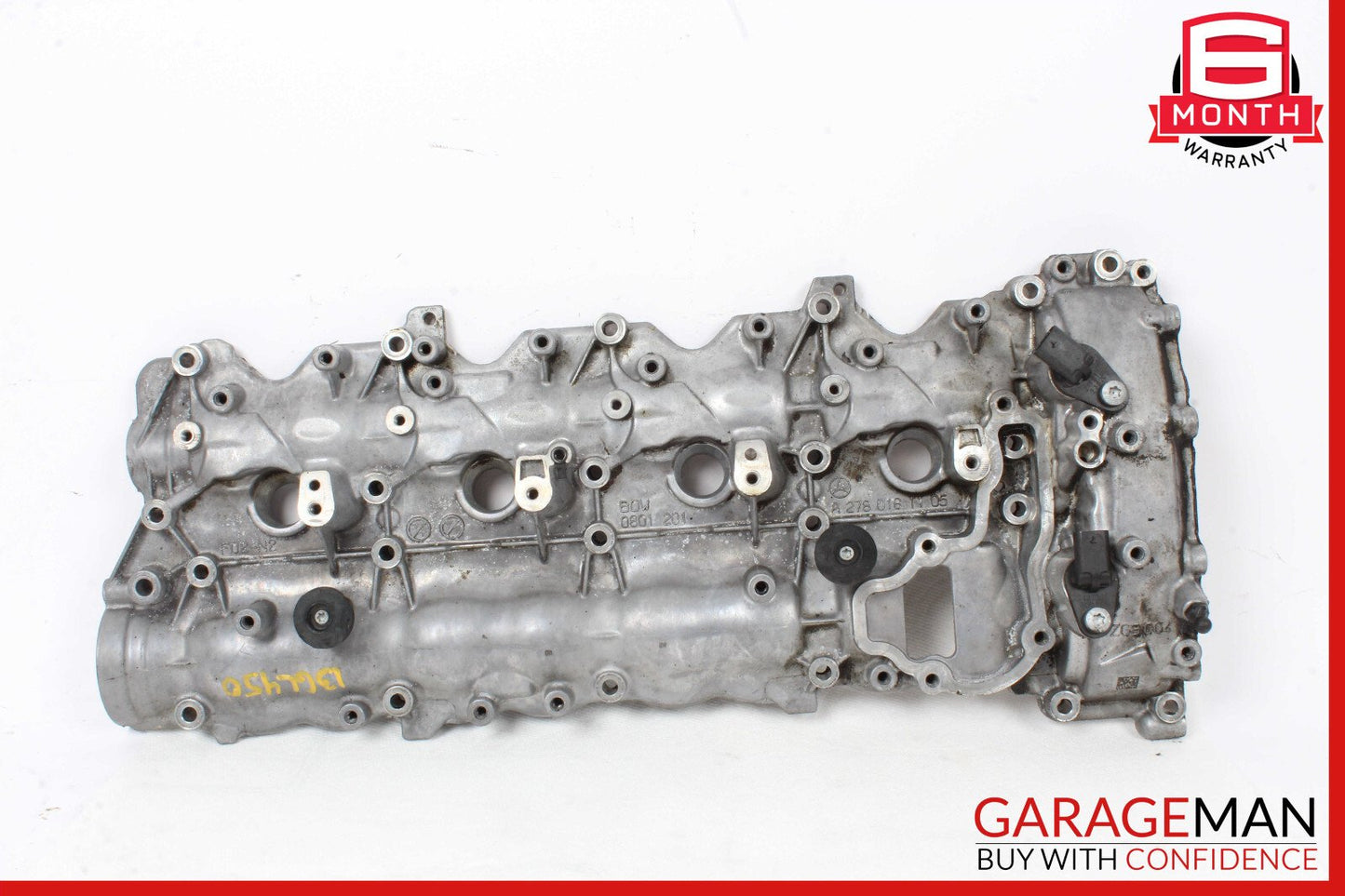 11-20 Mercedes X166 GL450 E550 S550 Left Side Engine Cylinder Head Valve Cover