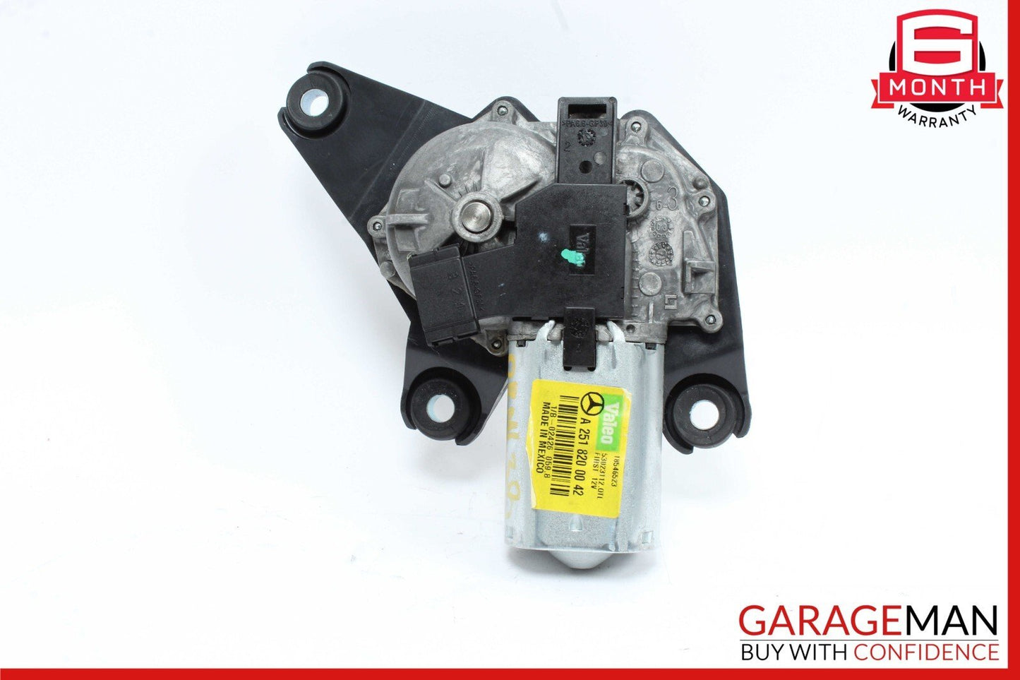 06-19 Mercedes W164 ML350 GL450 Rear Glass Windshield Wiper Motor 2518200042 OEM