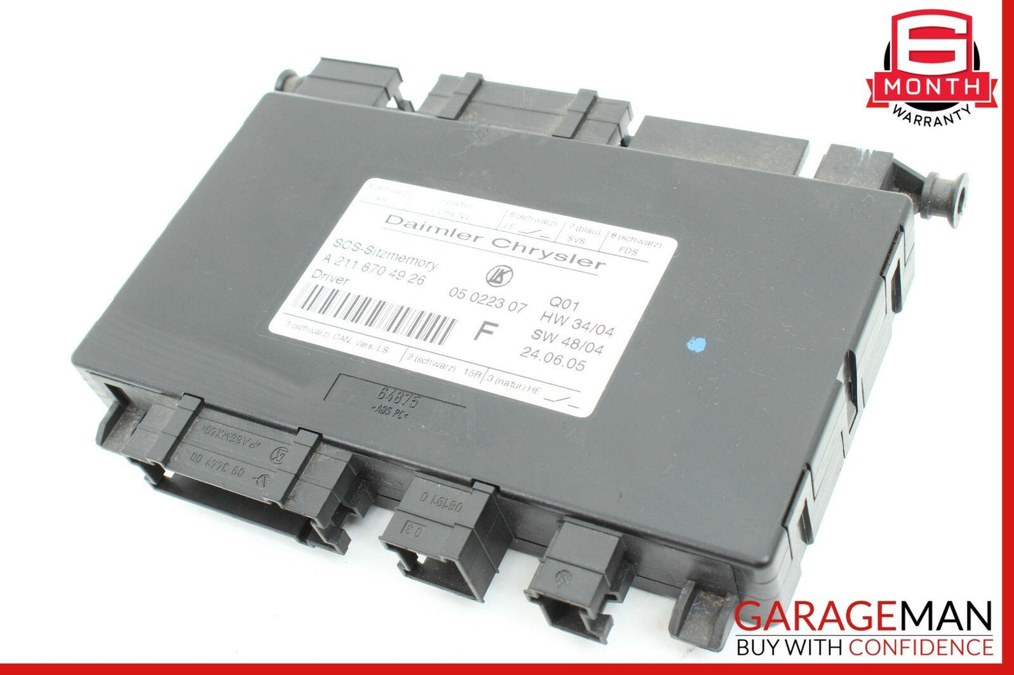 03-11 Mercedes CLS500 GL450 ML350 Front Left Side Seat Control Module Unit