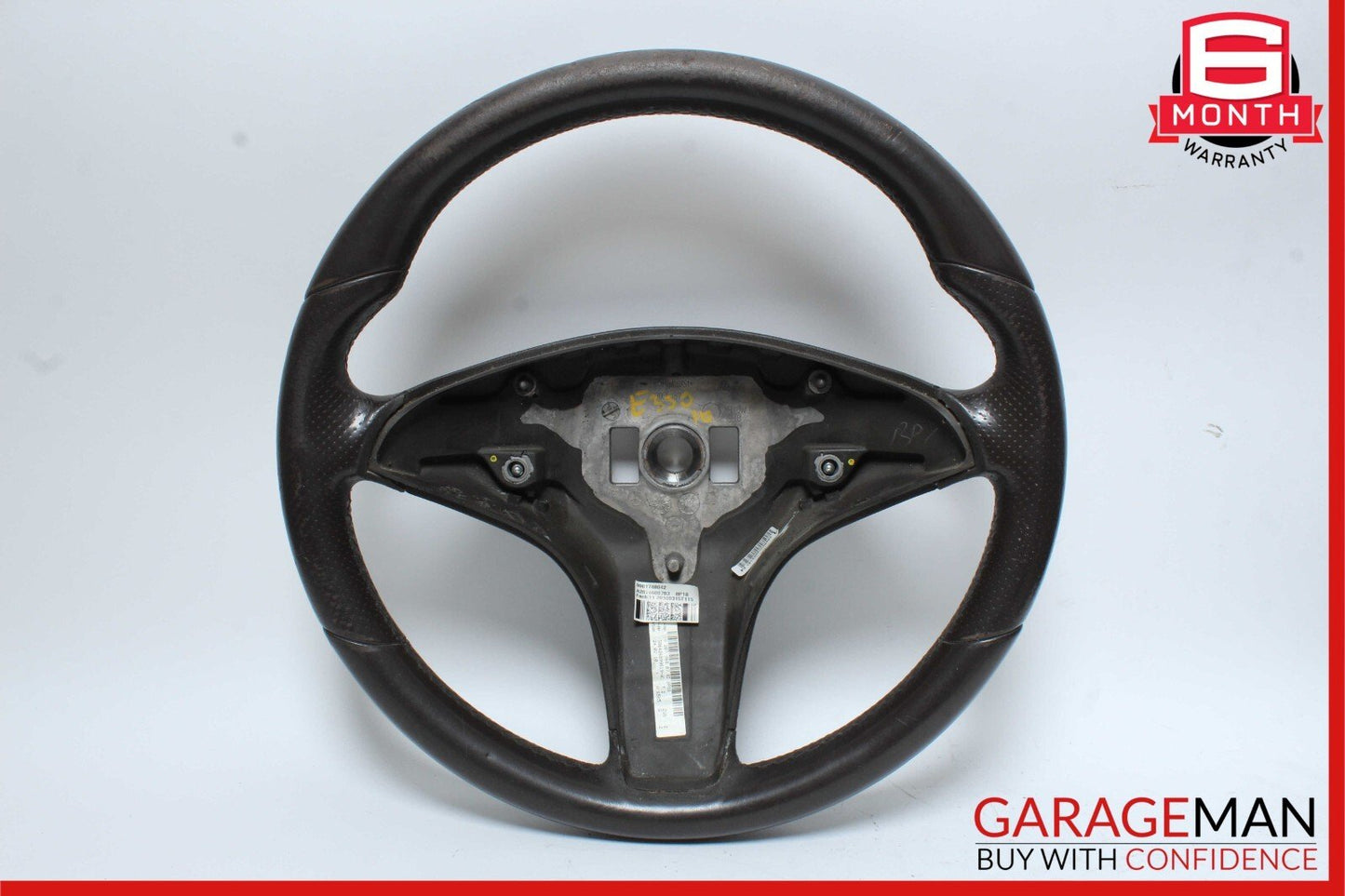 10-11 Mercedes W207 E350 E400 AMG Sport 3 Spoke Steering Wheel Beige