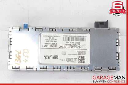 10-17 Mercedes X166 GL450 CLS500 Sirius Satellite Radio Receiver Module Unit OEM