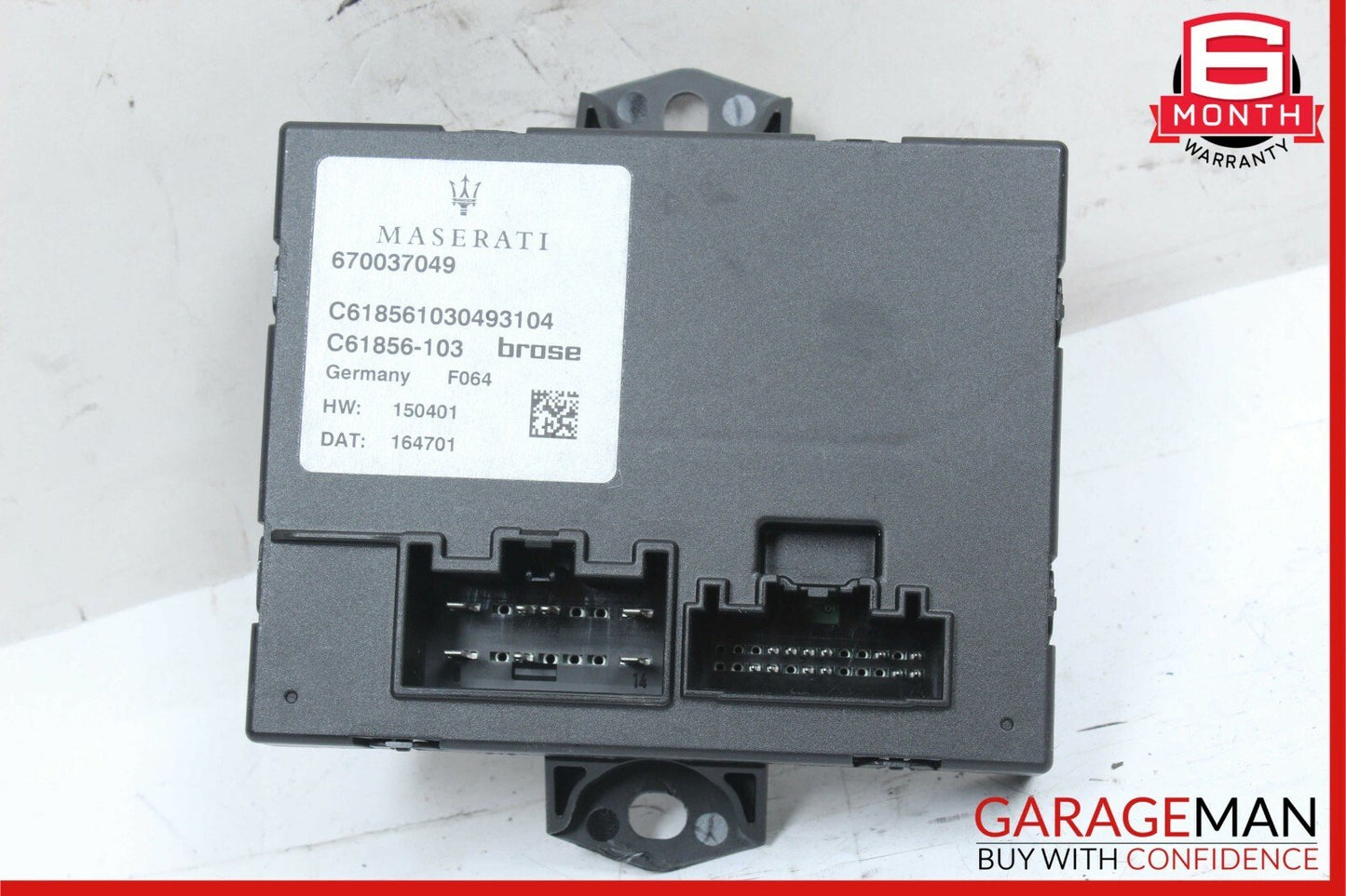 14-17 Maserati Ghibli Rear Trunk Lid Liftgate Hands Free Control Module Unit OEM