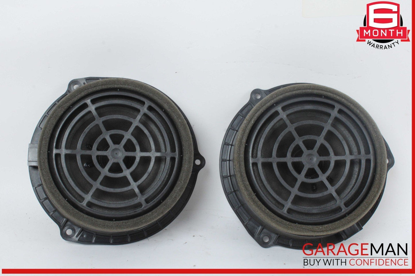 12-18 Audi A7 S6 Rear Right & Left Side Door Sound Audio Speakers Set OEM