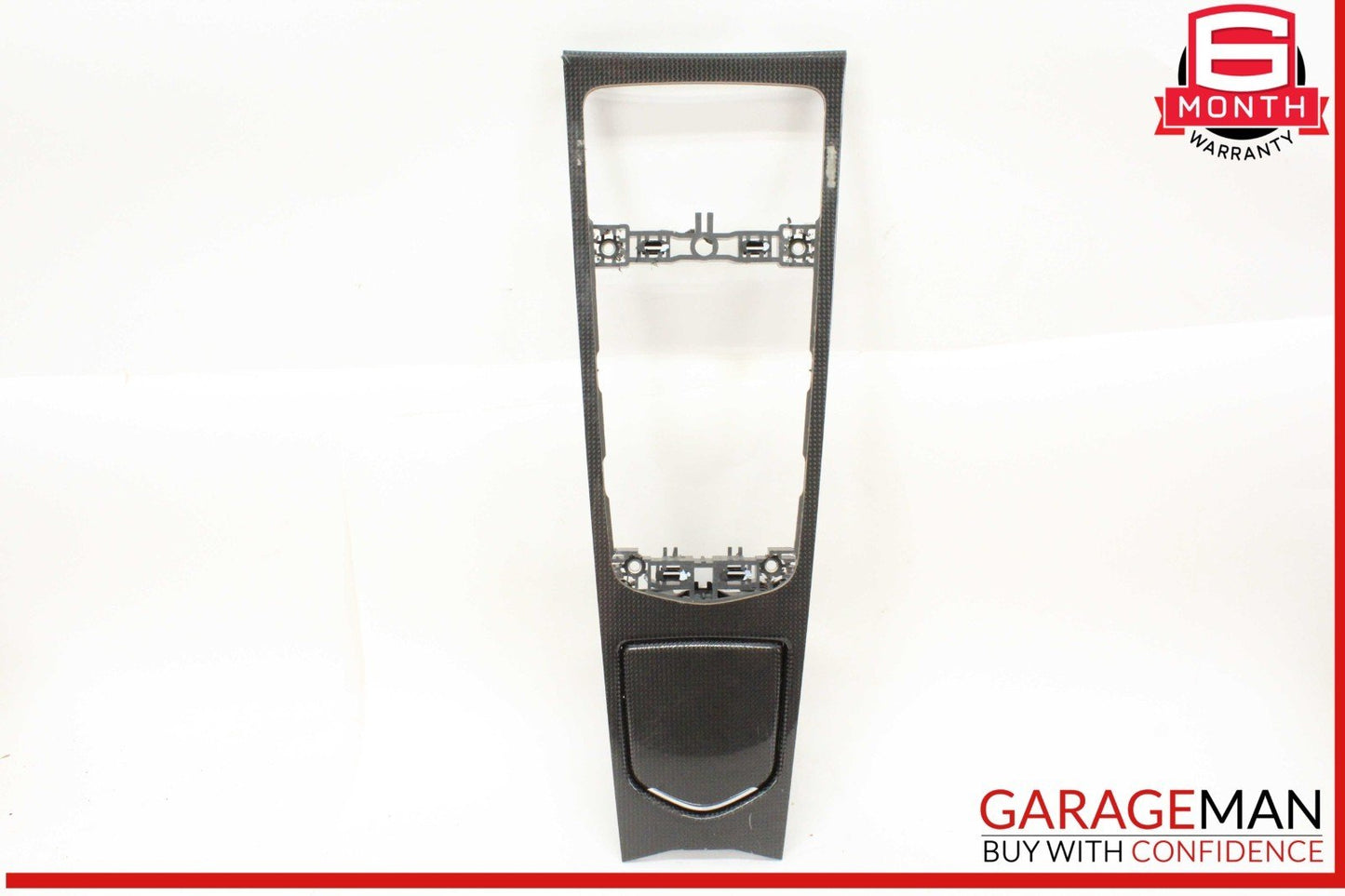 10-16 Porsche Panamera 970 E-Hybrid Center Console Shifter Trim Carbon Fiber OEM