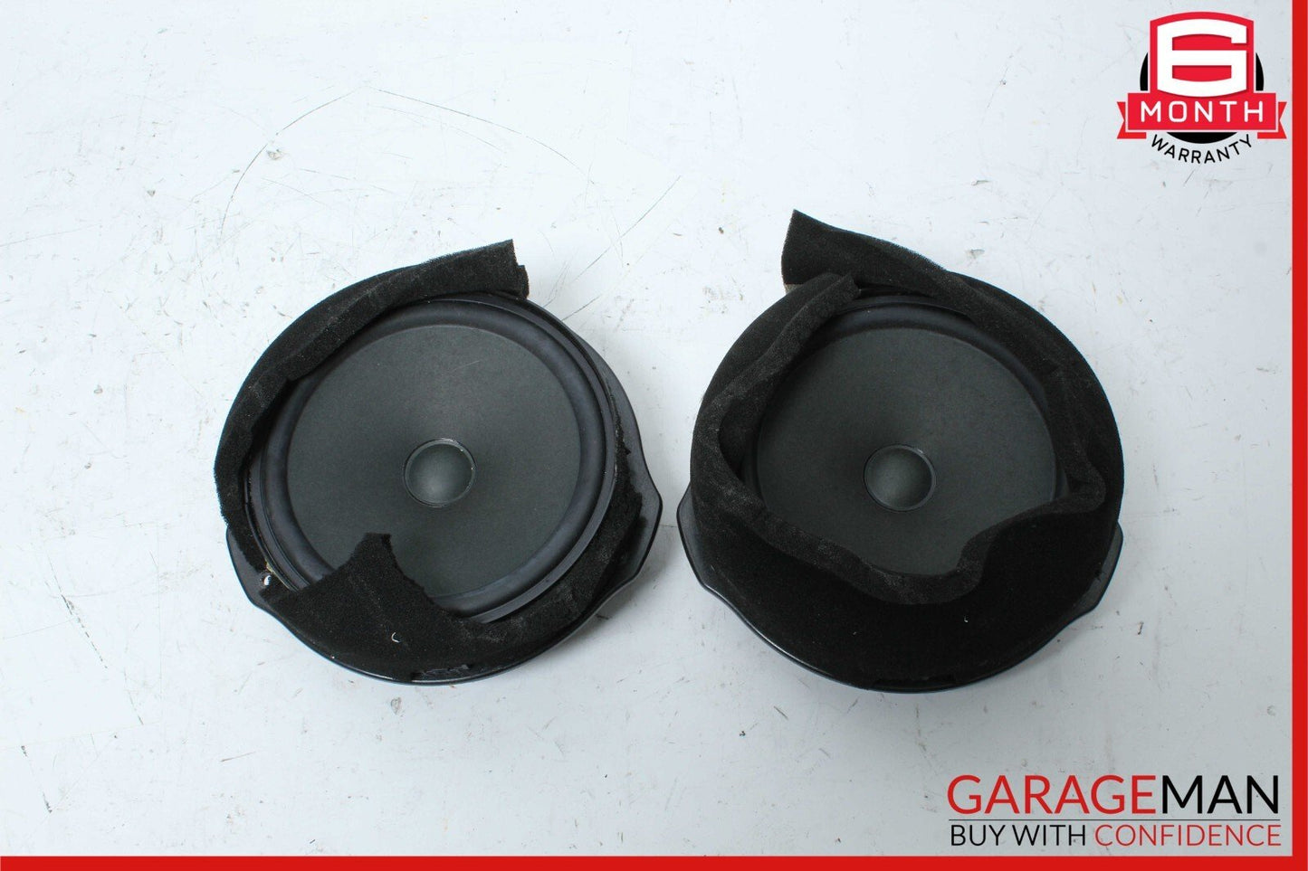 08-14 Mercedes W204 C300 Front Right & Left Side Door Sound Speaker Set of 2 Pc