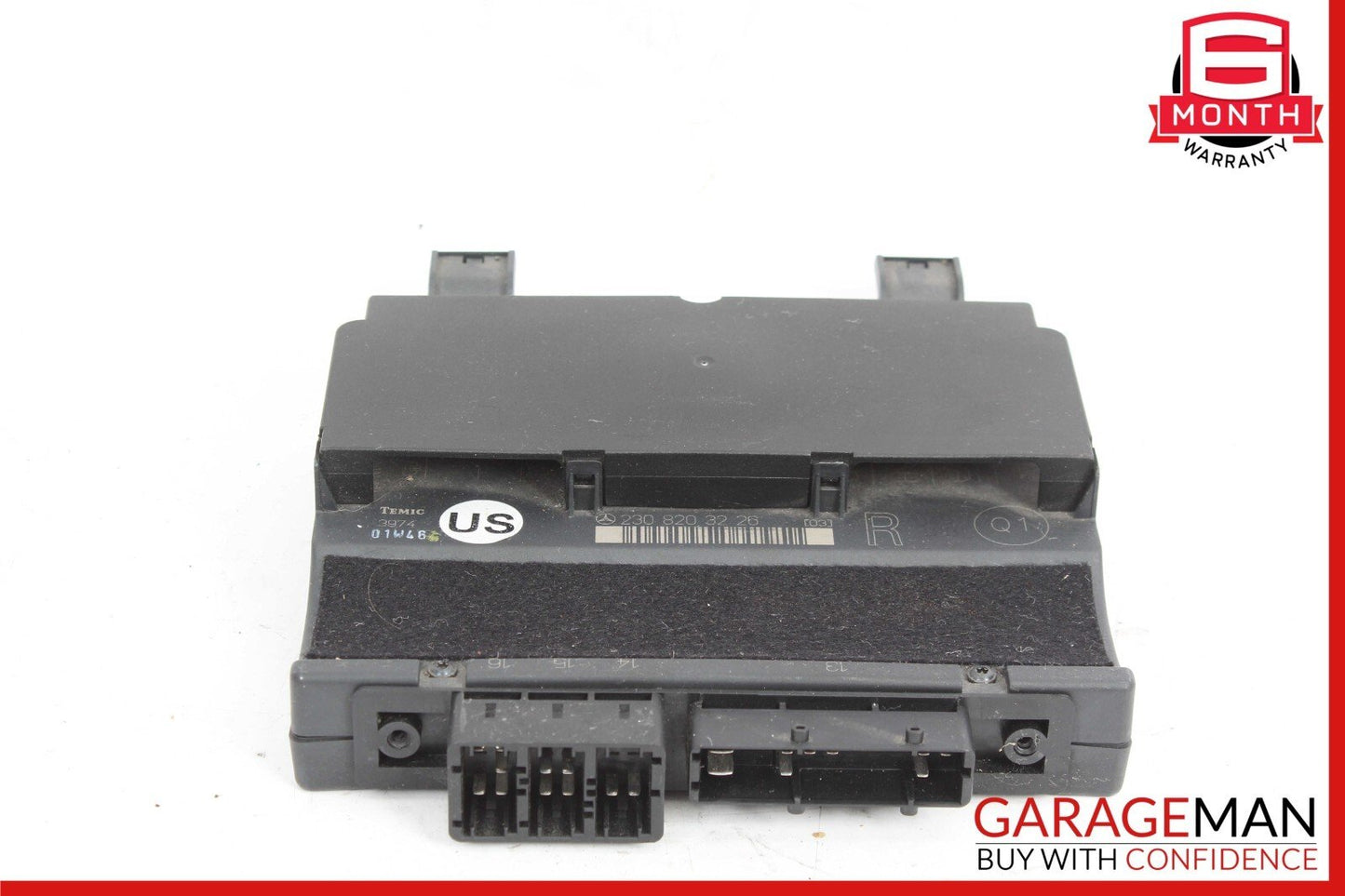 03-06 Mercedes R230 SL500 SL55 AMG Under Seat Control Module Right Side OEM