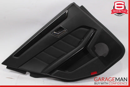 10-13 Mercedes W212 E550 E400 Rear Left Interior Door Trim Panel Assy Black