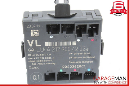08-14 Mercedes W204 C250 C300 Front Left Driver Side Door Controller Module